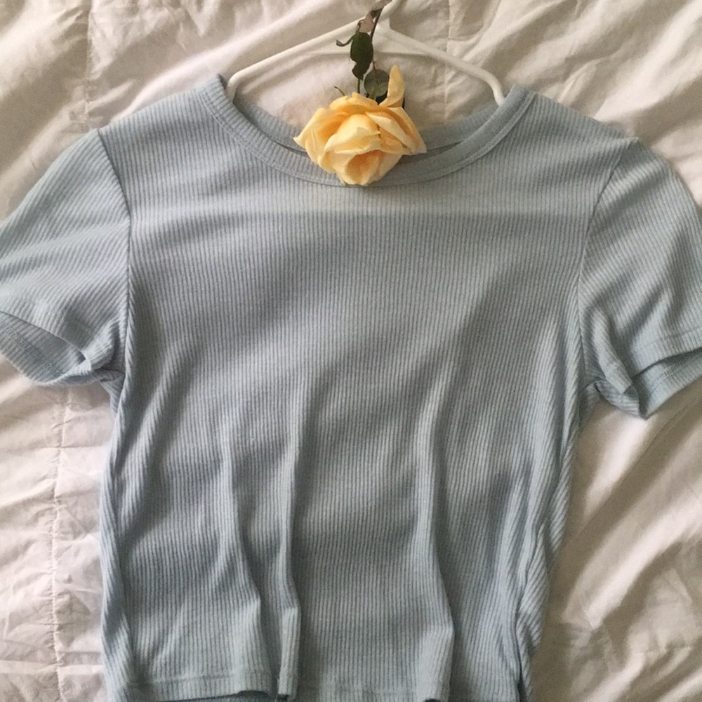 PacSun light blue top